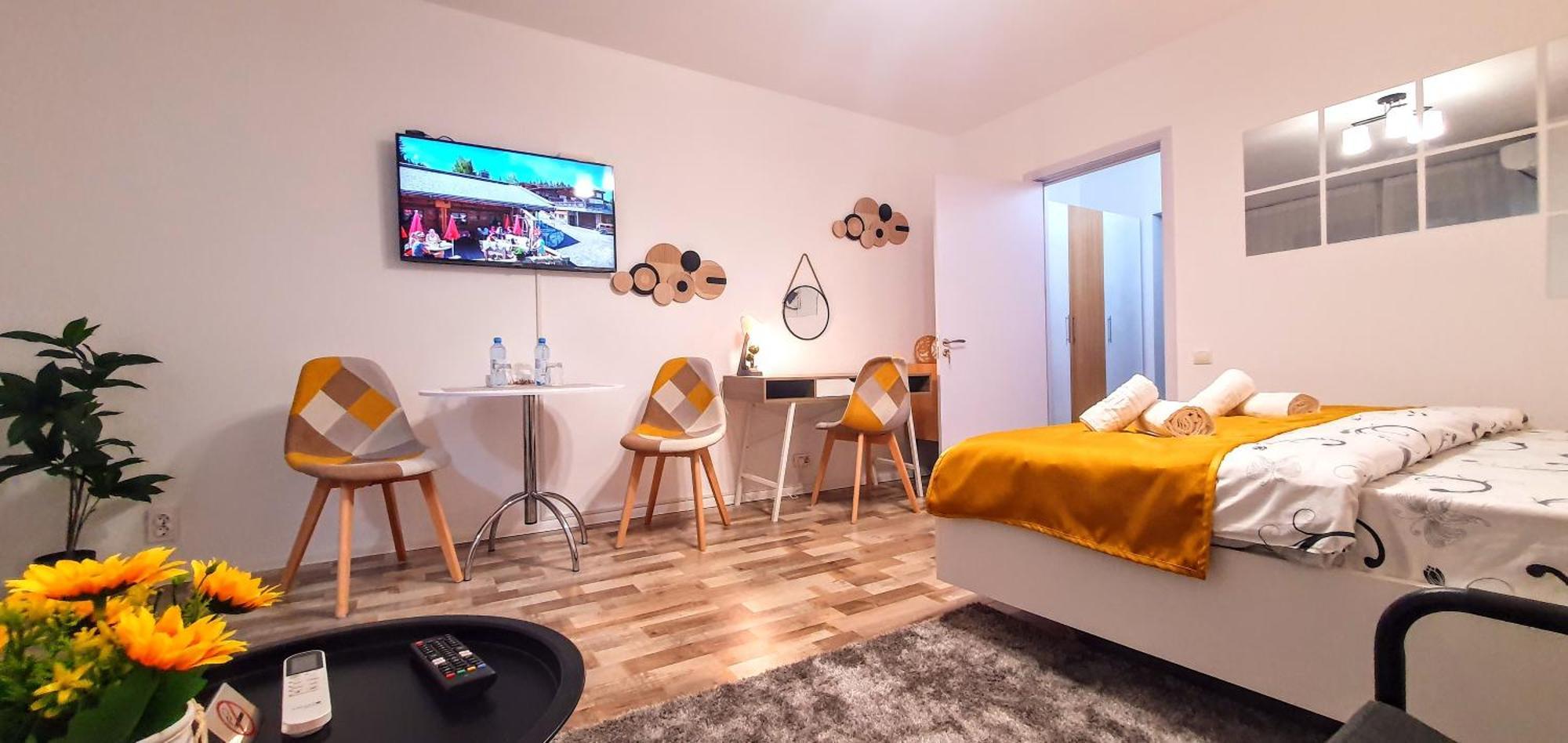 The Yellow King - Luxurious Apartment Βουκουρέστι Εξωτερικό φωτογραφία