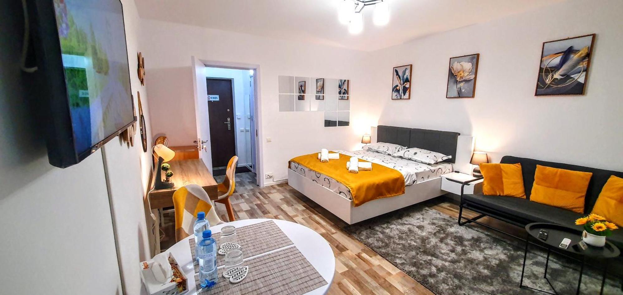 The Yellow King - Luxurious Apartment Βουκουρέστι Εξωτερικό φωτογραφία