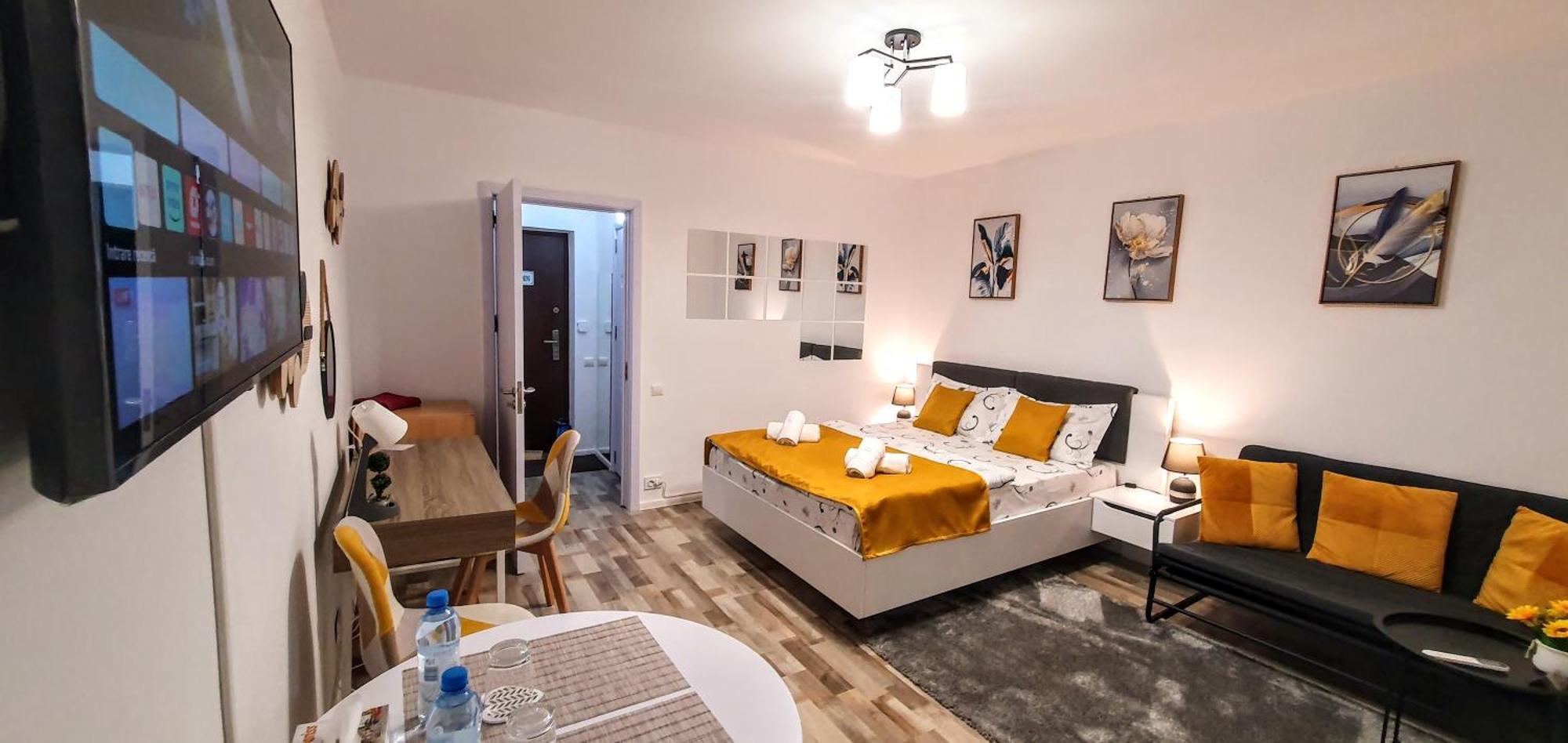 The Yellow King - Luxurious Apartment Βουκουρέστι Εξωτερικό φωτογραφία